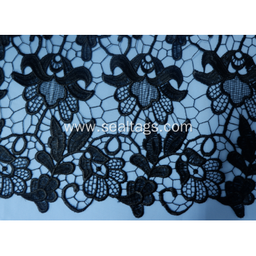 300d Milk  Round Silk Lace Fabrics